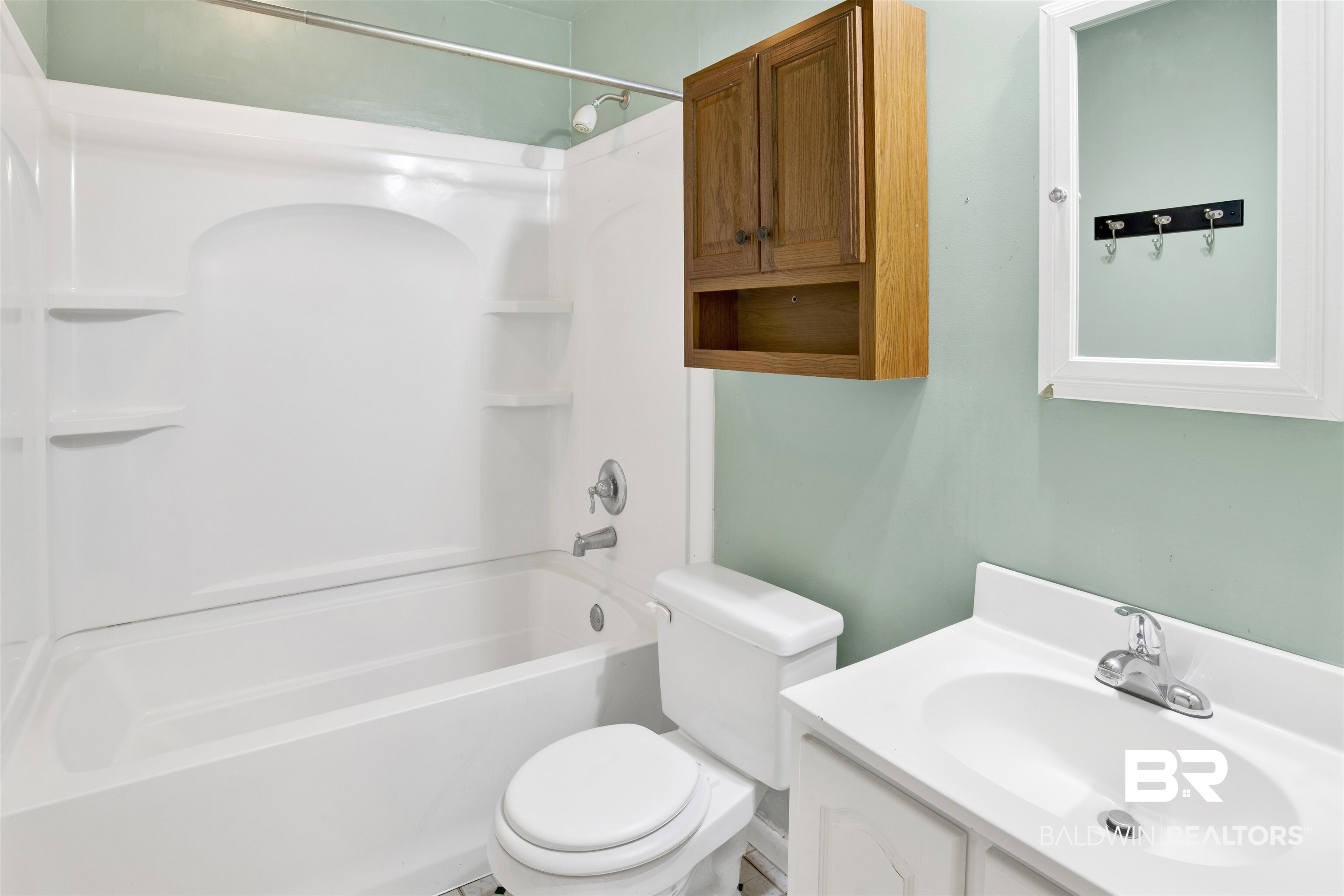 7411 Bay Road Mobile, AL 36605 - Photo 30 of 34 Full bath with bathtub / shower combination and vanity