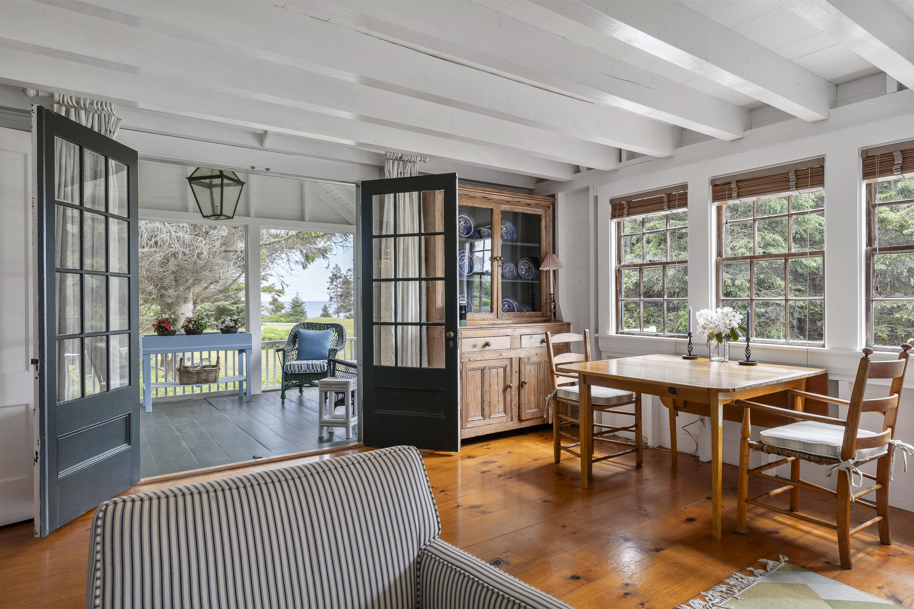 70 Pemaquid Loop Road New Harbor, ME 04554 - Photo 24 of 45 25_Entry to screened porch- 58
