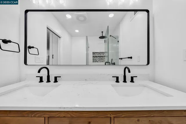 a view of a backyard with a sitting area