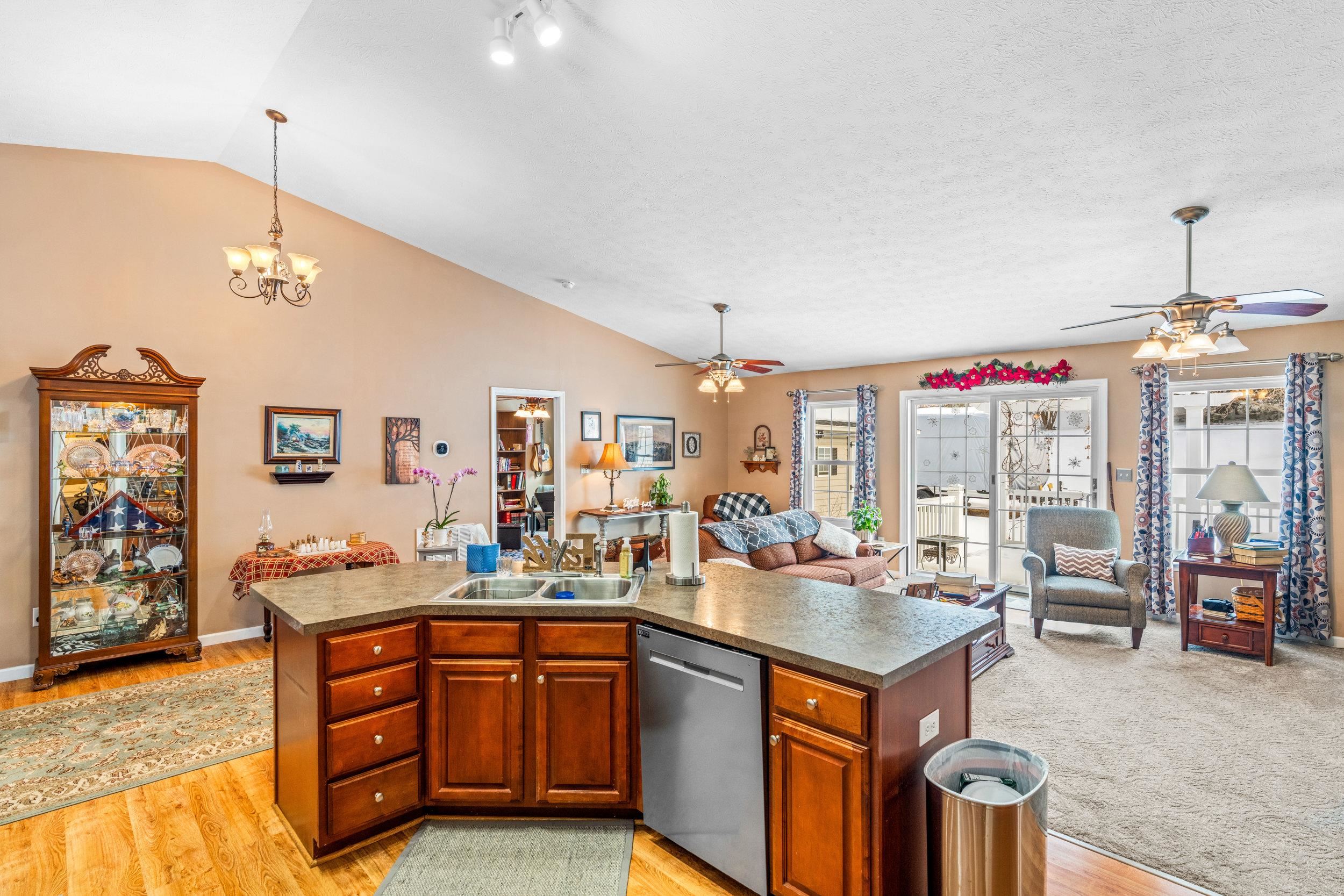 901 Ritchie Boulevard Staunton, VA 24401 - Photo 4 of 36 a kitchen with stainless steel appliances granite countertop a sink and a stove