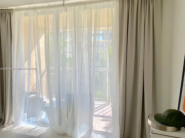 a outdoor space with a couch