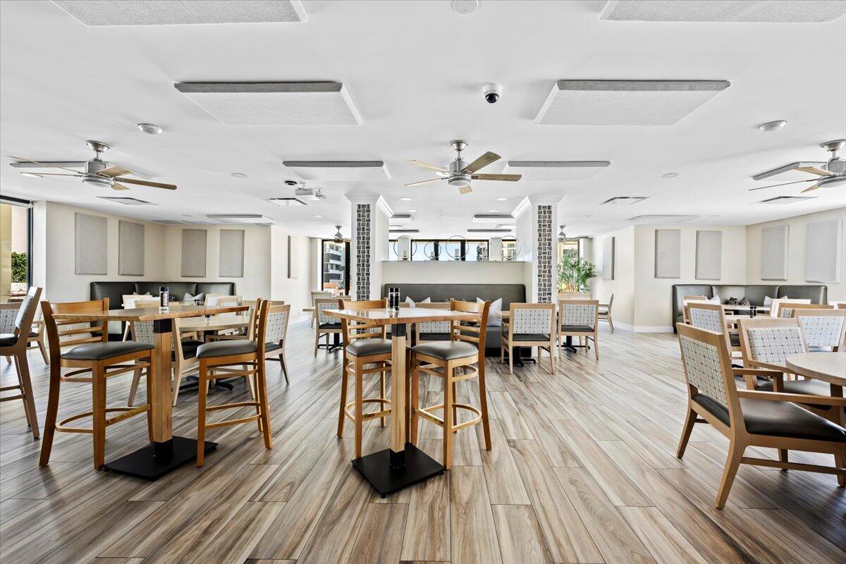 4000 North Ocean Drive, Unit 2004 Singer Island, FL 33404 - Photo 37 of 54 a dinning room and kitchen view with a large window