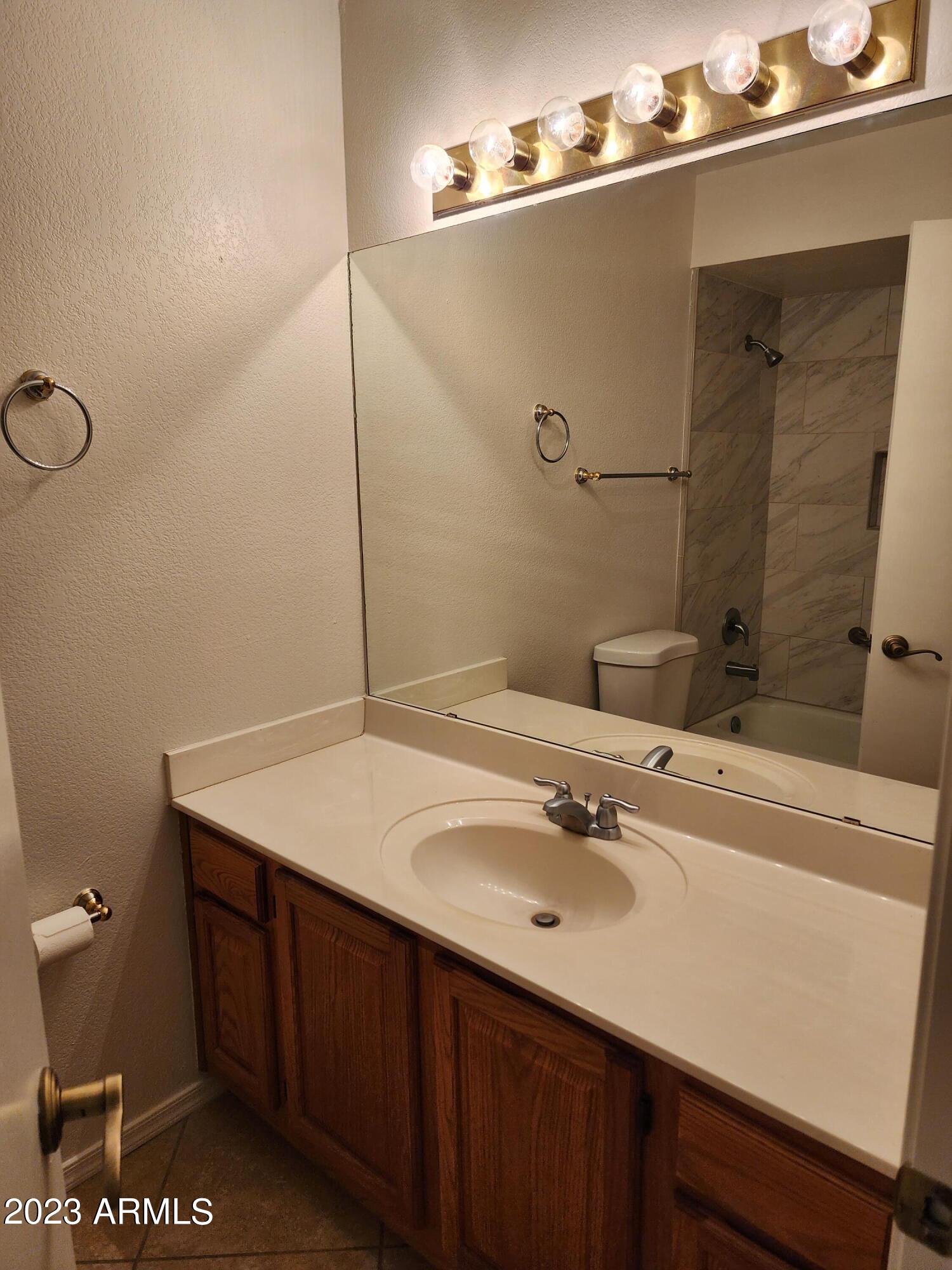 517 West Knox Road Chandler, AZ 85225 - Photo 6 of 14 a bathroom with a sink and a mirror