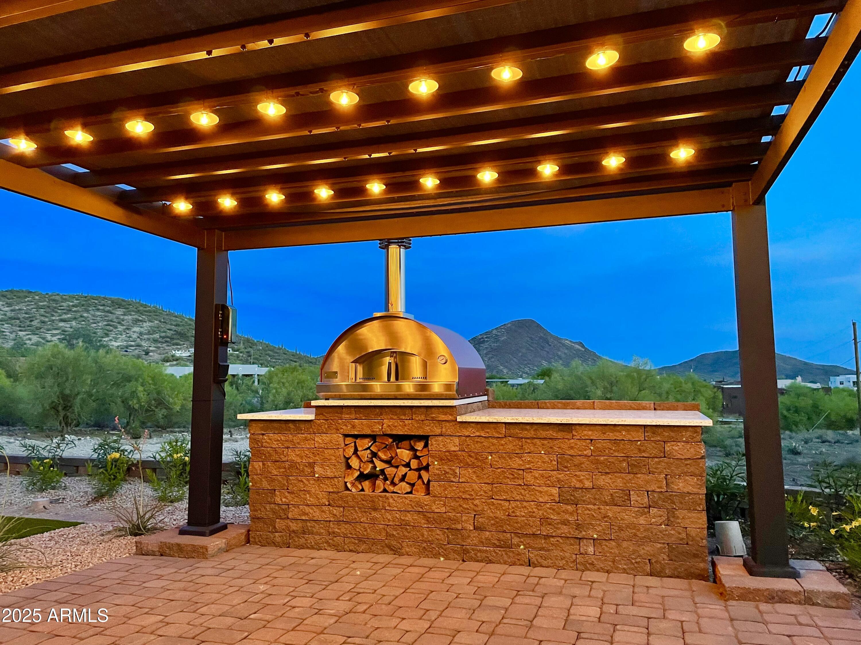 2049 East Gaffney Road New River, AZ 85087 - Photo 50 of 77 a view of a outdoor space with a swimming pool
