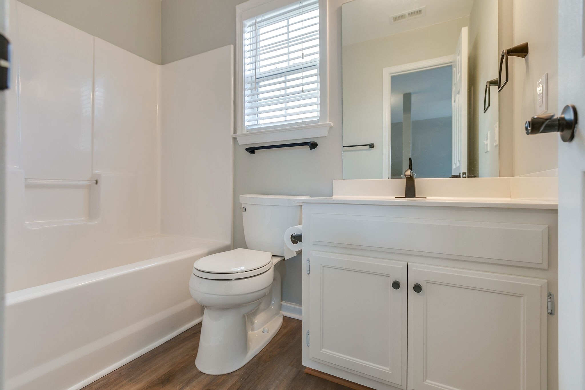 2805 Rippavilla Way Spring Hill, TN 37174 - Photo 24 of 30 a bathroom with a sink a toilet and shower