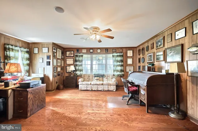 a view of wooden floor