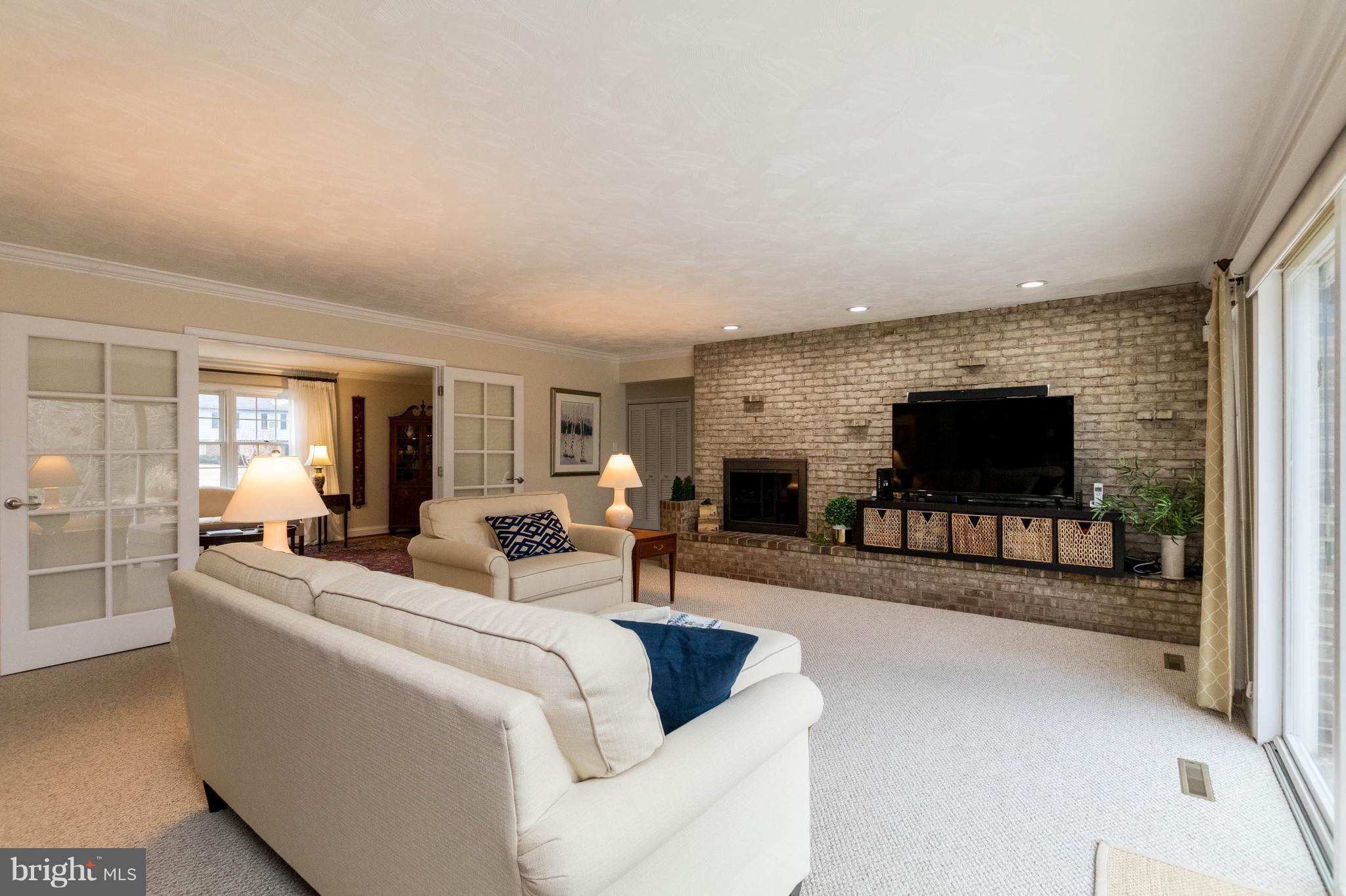 1504 Sherbrook Road Lutherville-Timonium, MD 21093 - Photo 7 of 30 Family Room overlooks patio and landscaped yard