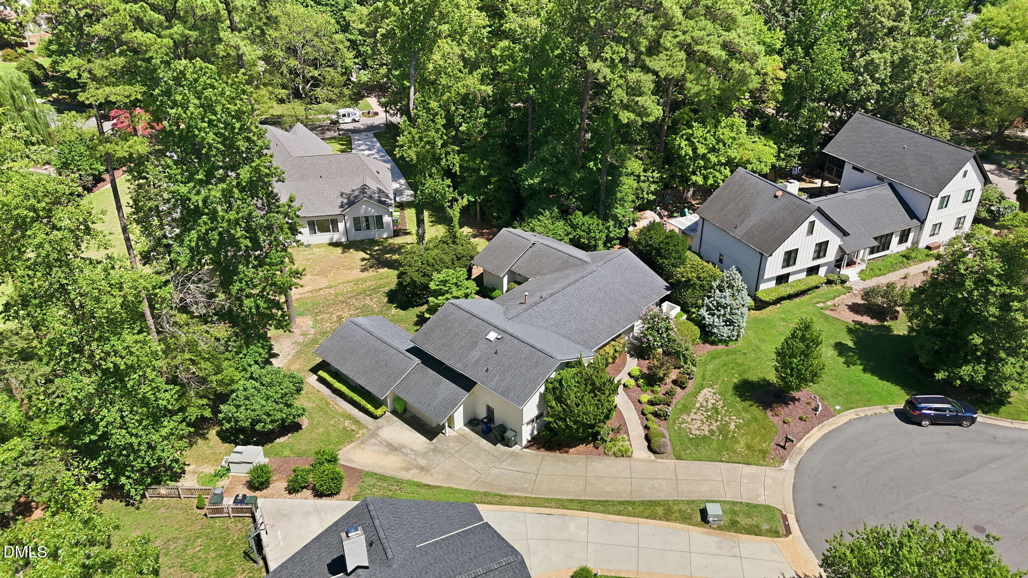 6804 Woodhaven Court Raleigh, NC 27615 - Photo 37 of 41 Aerial View