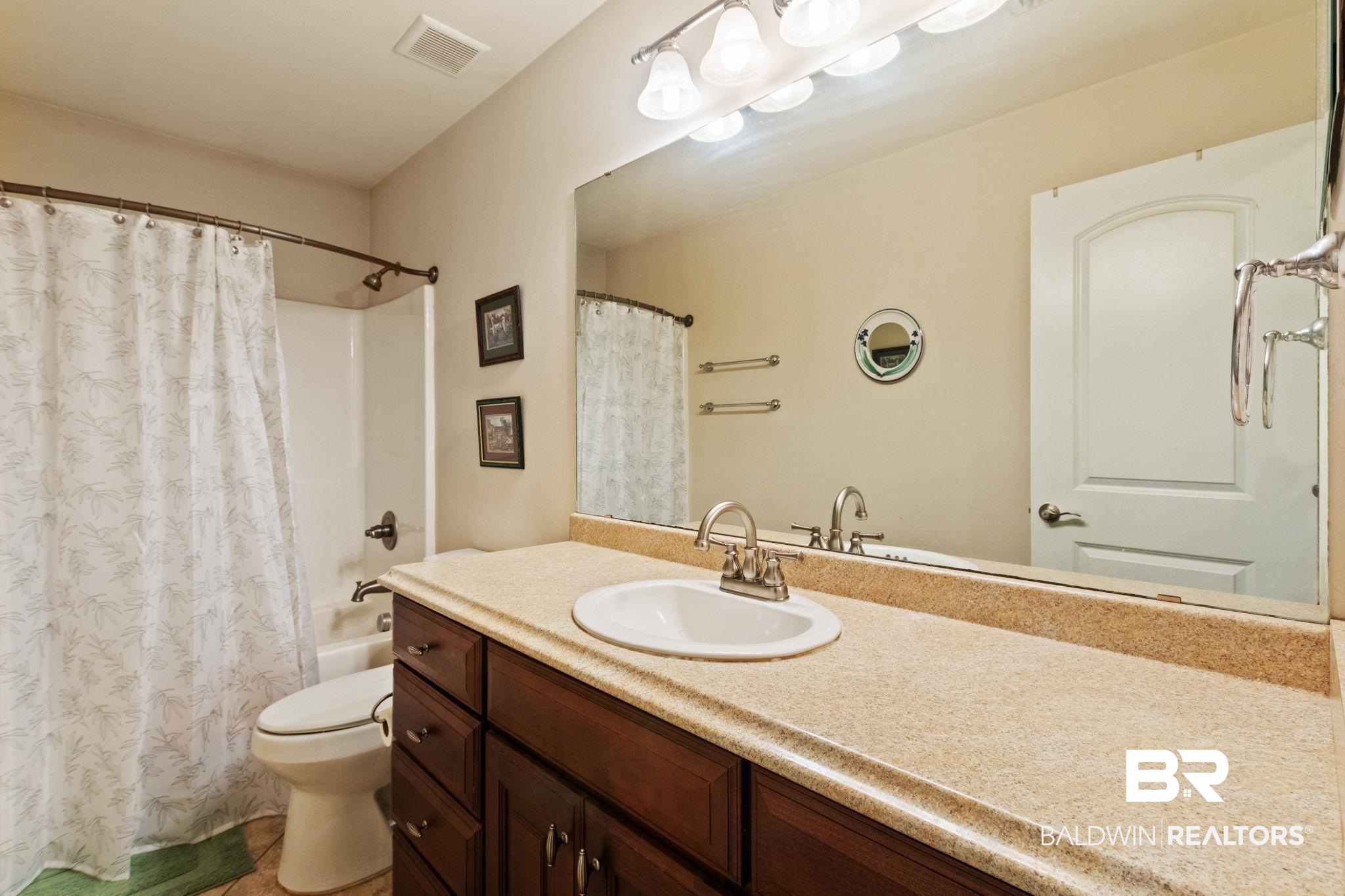 24250 Hack Road Bay Minette, AL 36507 - Photo 36 of 88 Full bathroom featuring vanity and shower / bathtub combination