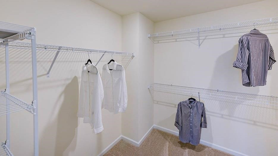 941 Baldwin Rdg Road Apex, NC 27523 - Photo 12 of 21 a view of walk in closet with clothes