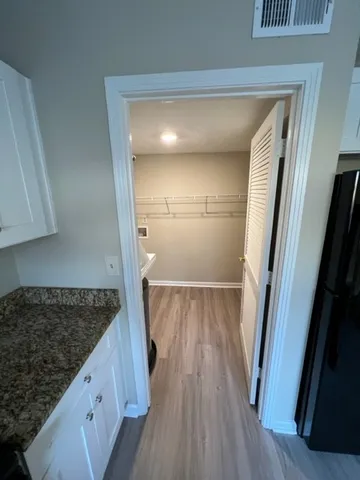 wooden floor in an empty room
