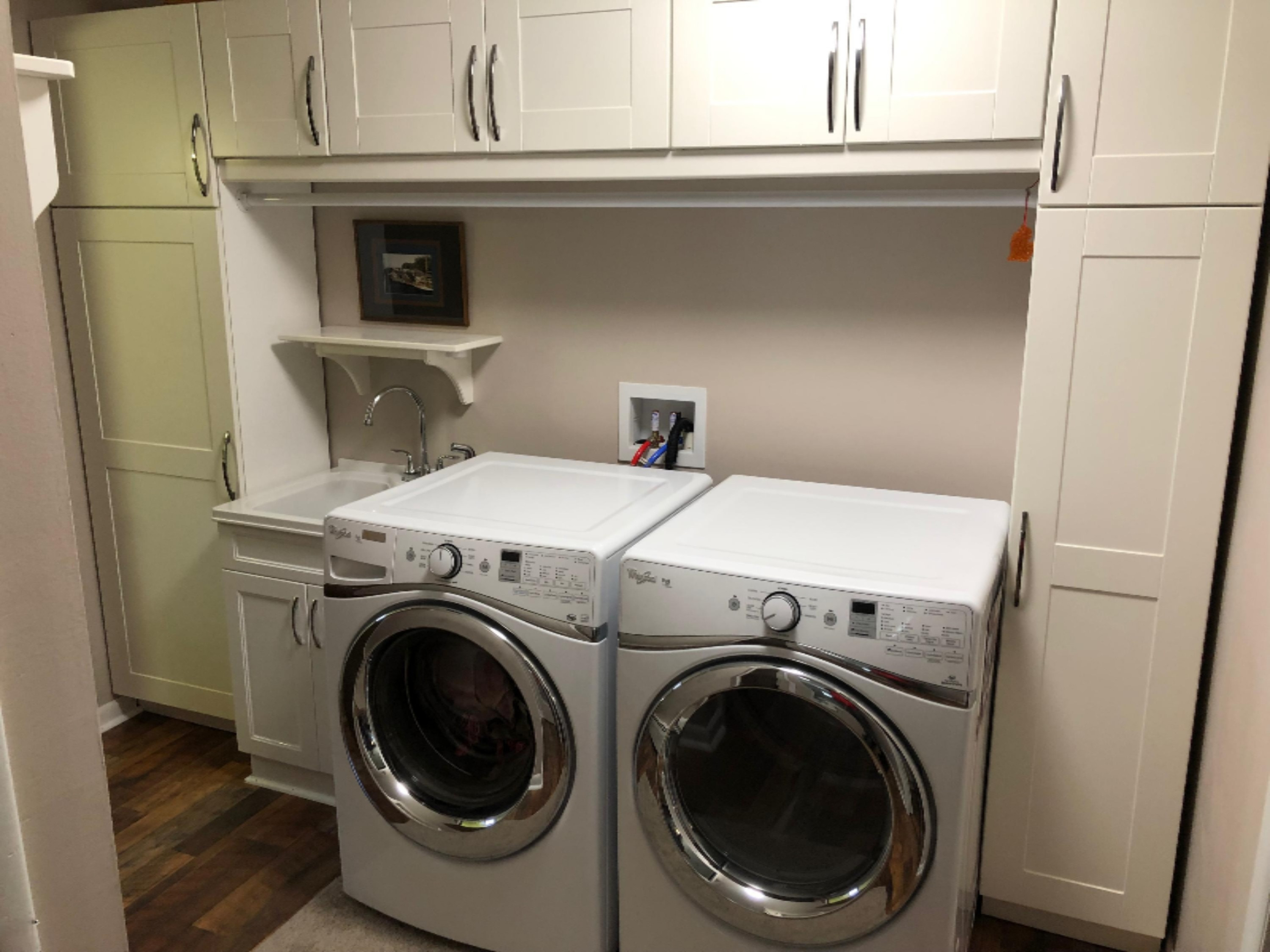 1988 Guthrie Road Manistee, MI 49660 - Photo 16 of 35 Whirlpool Washer, Steam Dryer, Sink