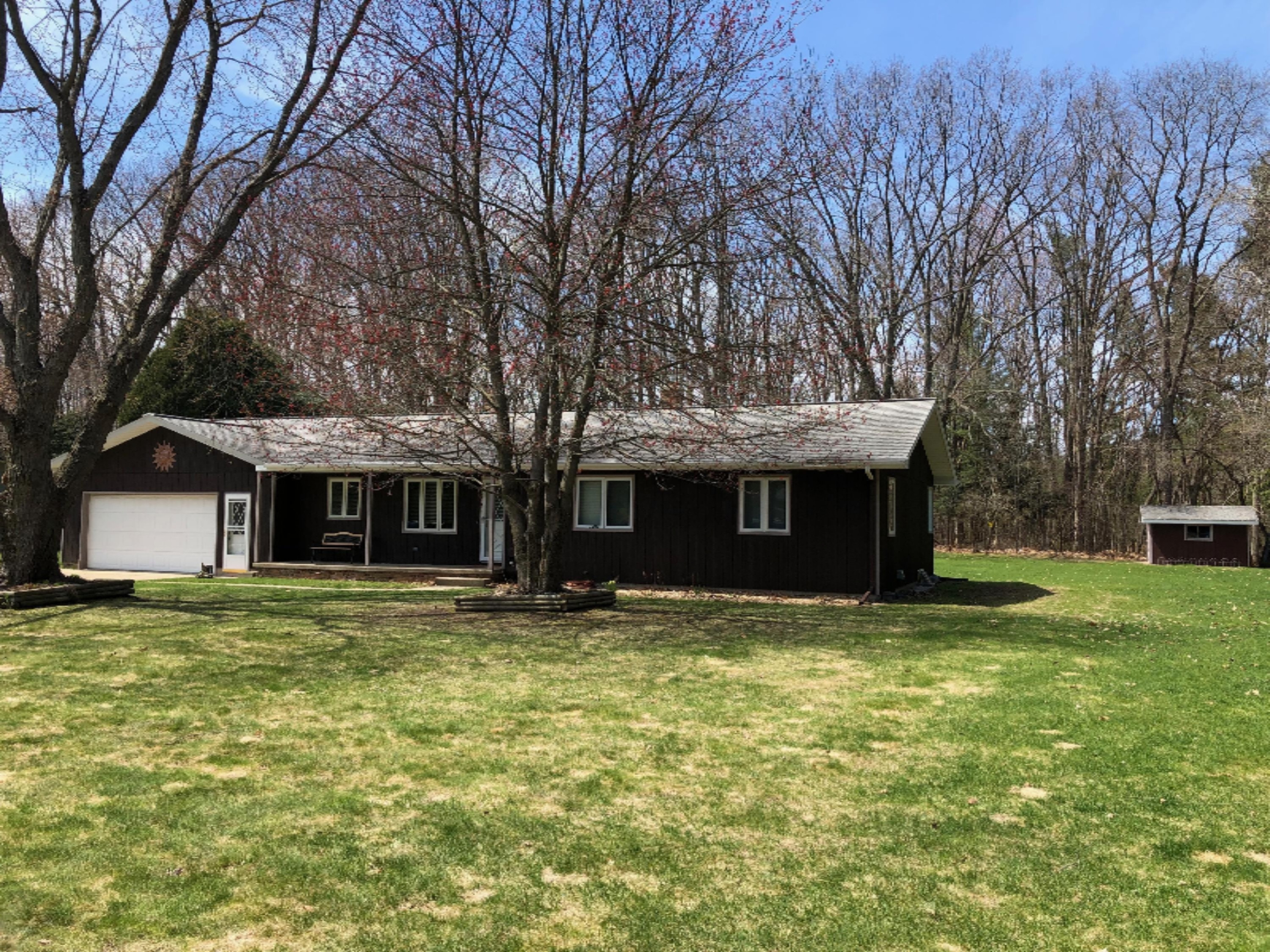 1988 Guthrie Road Manistee, MI 49660 - Photo 2 of 35 Huge, private yard