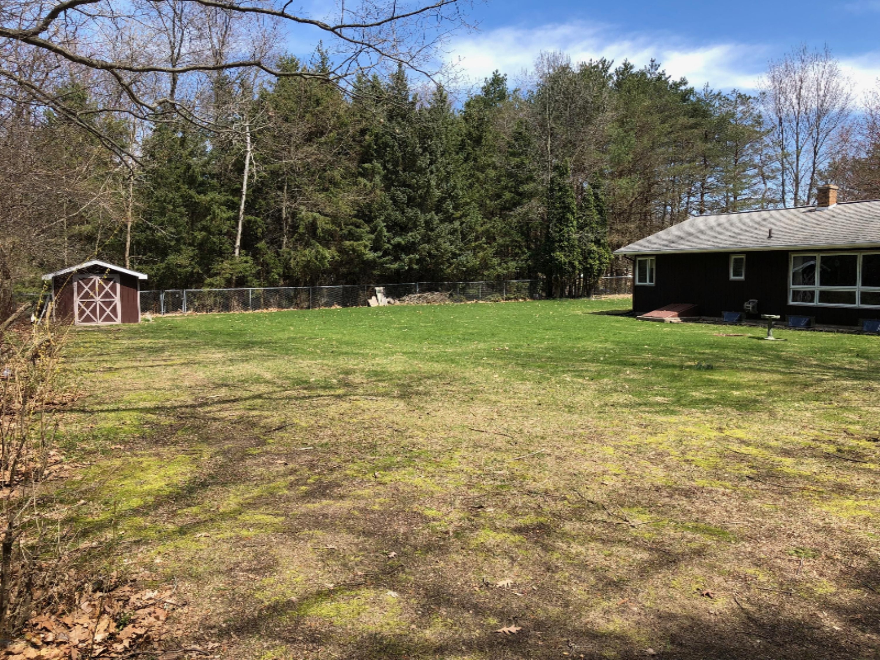 1988 Guthrie Road Manistee, MI 49660 - Photo 33 of 35 Private and Secluded Back Yard