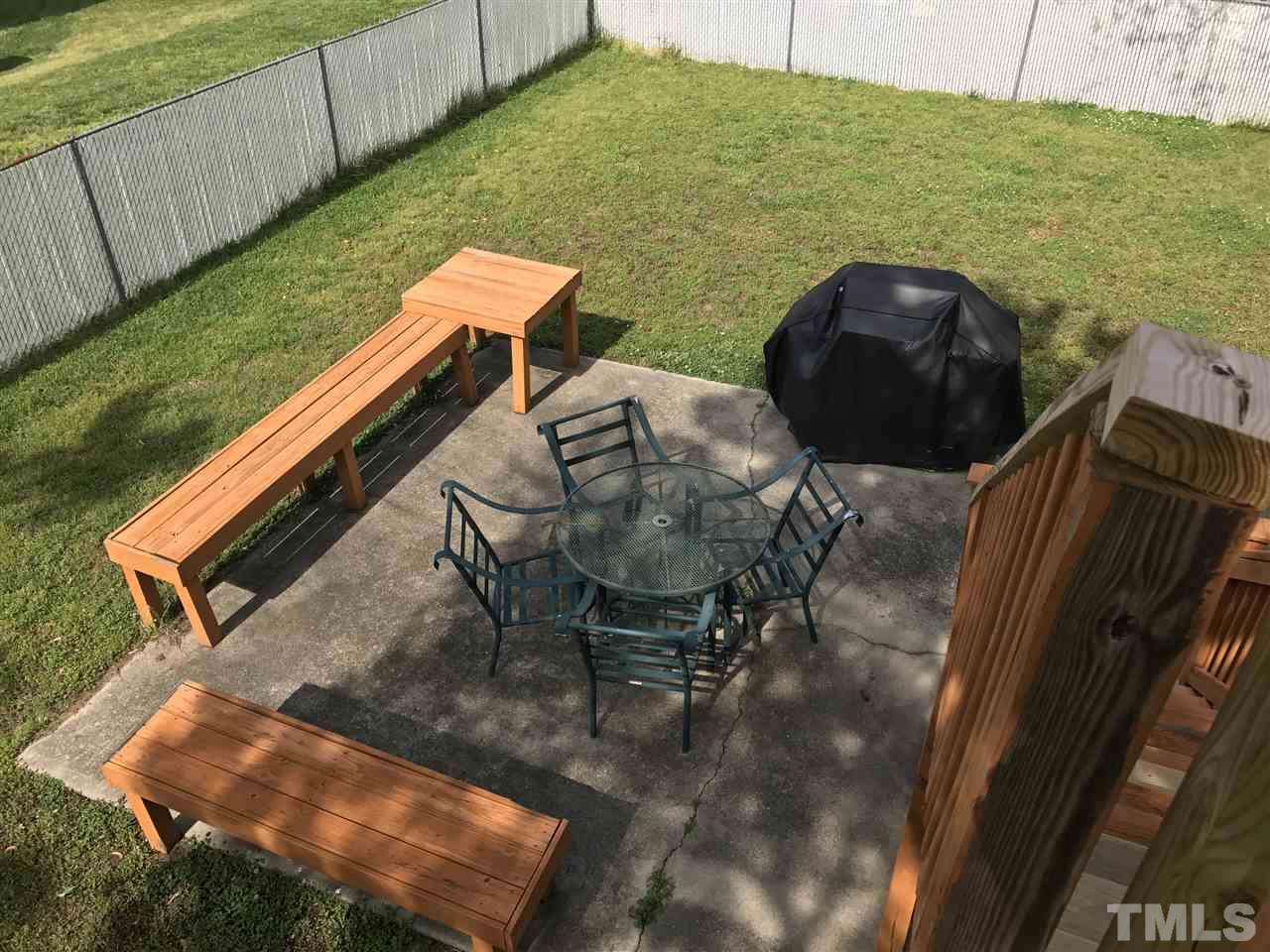 8205 Wynewood Drive Raleigh, NC 27616 - Photo 21 of 24 a view of outdoor space with seating area