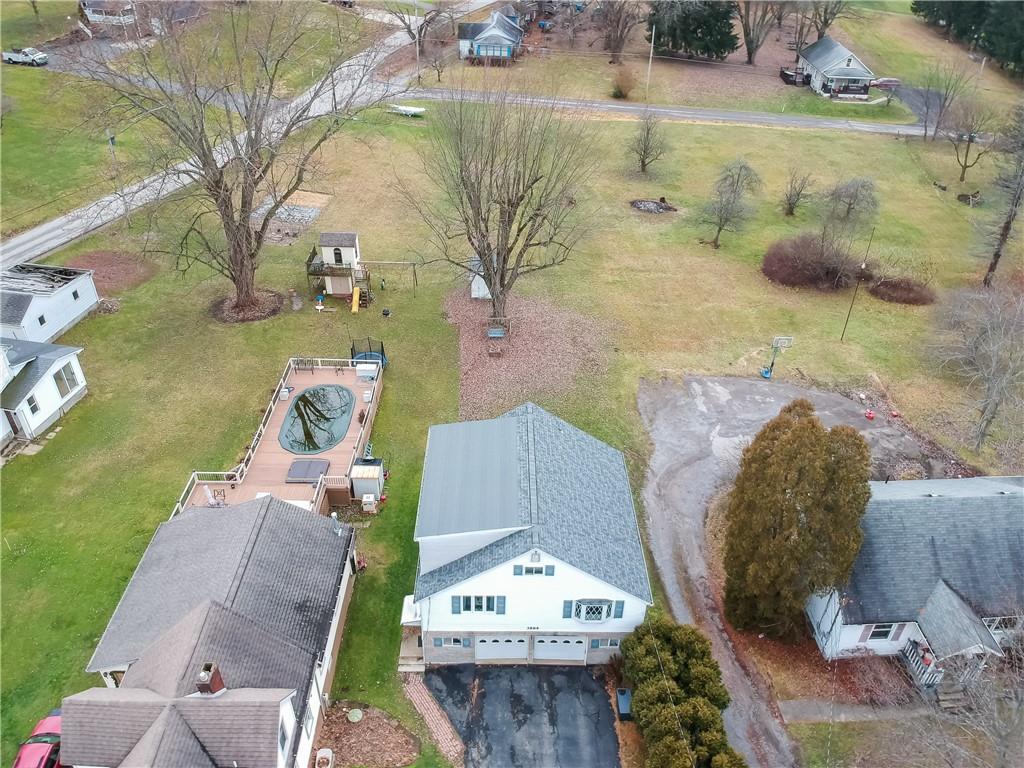 3564 Ellwood Road New Castle, PA 16101 - Photo 26 of 34 an aerial view of a house with outdoor space