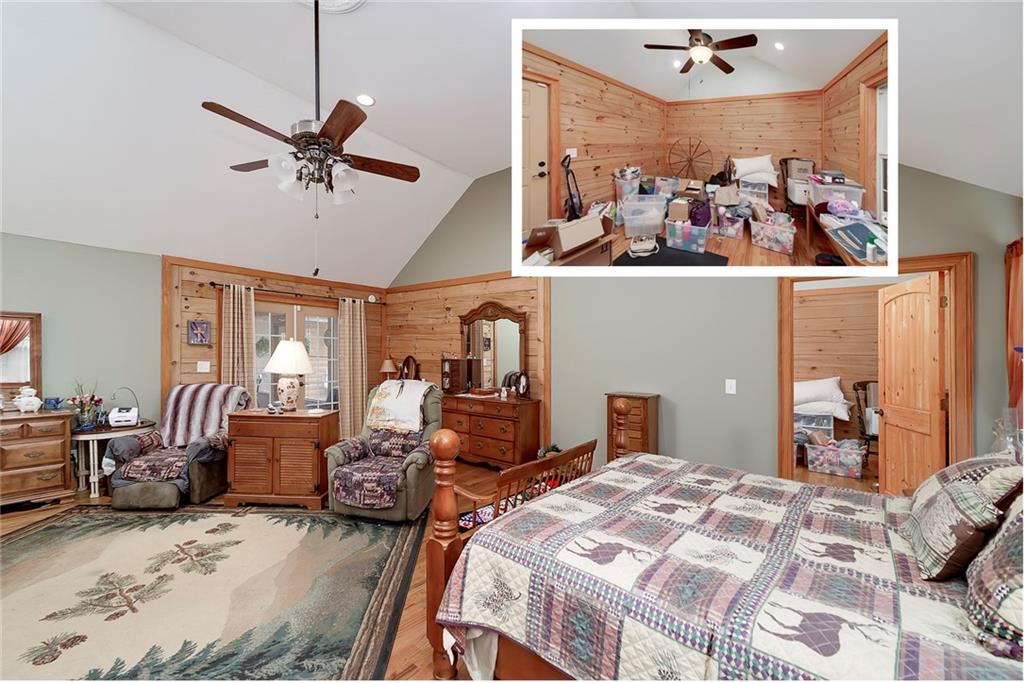 570 Eskew Road McDonough, GA 30252 - Photo 37 of 89 a bedroom with furniture and a large window