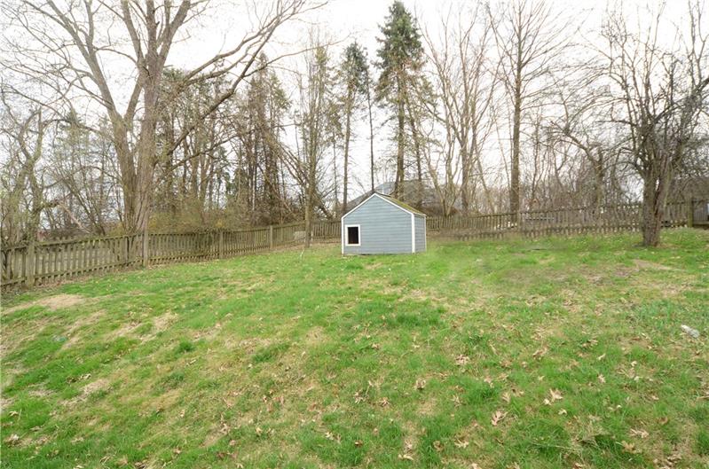 3104 Heights Road Aliquippa, PA 15001 - Photo 4 of 25 Fenced back yard just waiting for the kiddo's to enjoy