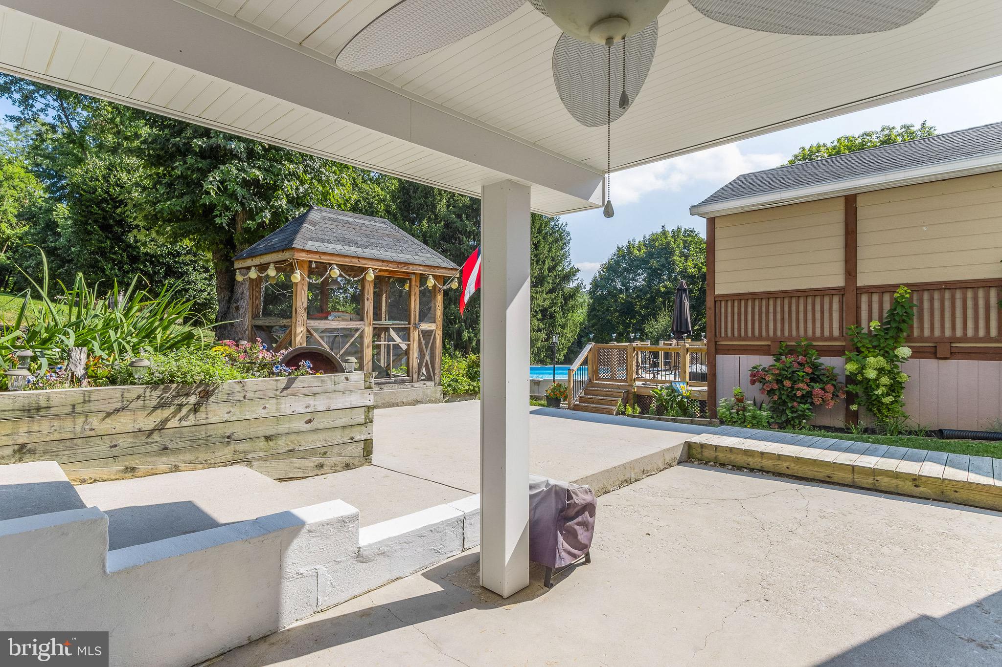 432 Uniontown Road Westminster, MD 21158 - Photo 37 of 51 Partial Covered Patio at Backyard