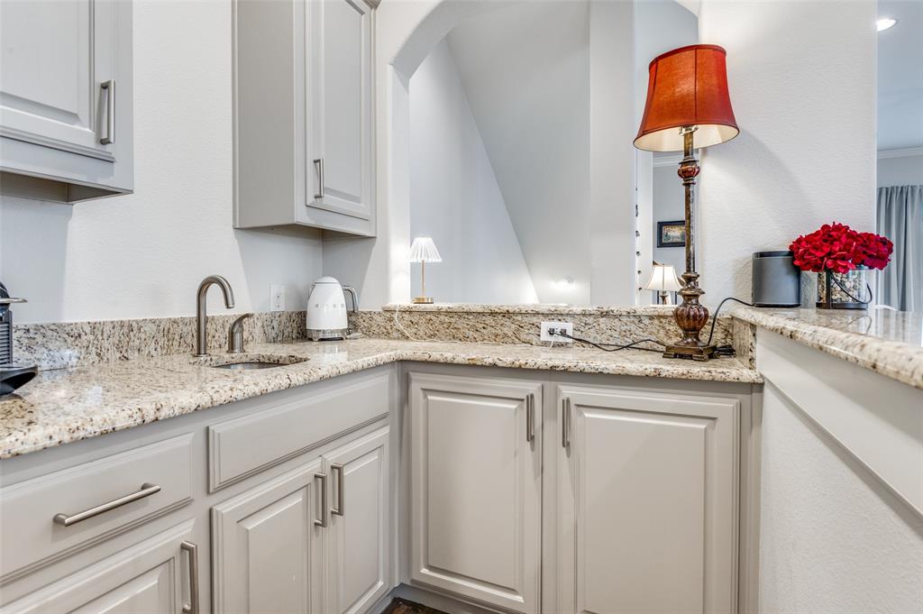 5038 Meridian Lane Addison, TX 75001 - Photo 16 of 26 Wet Bar off of kitchen