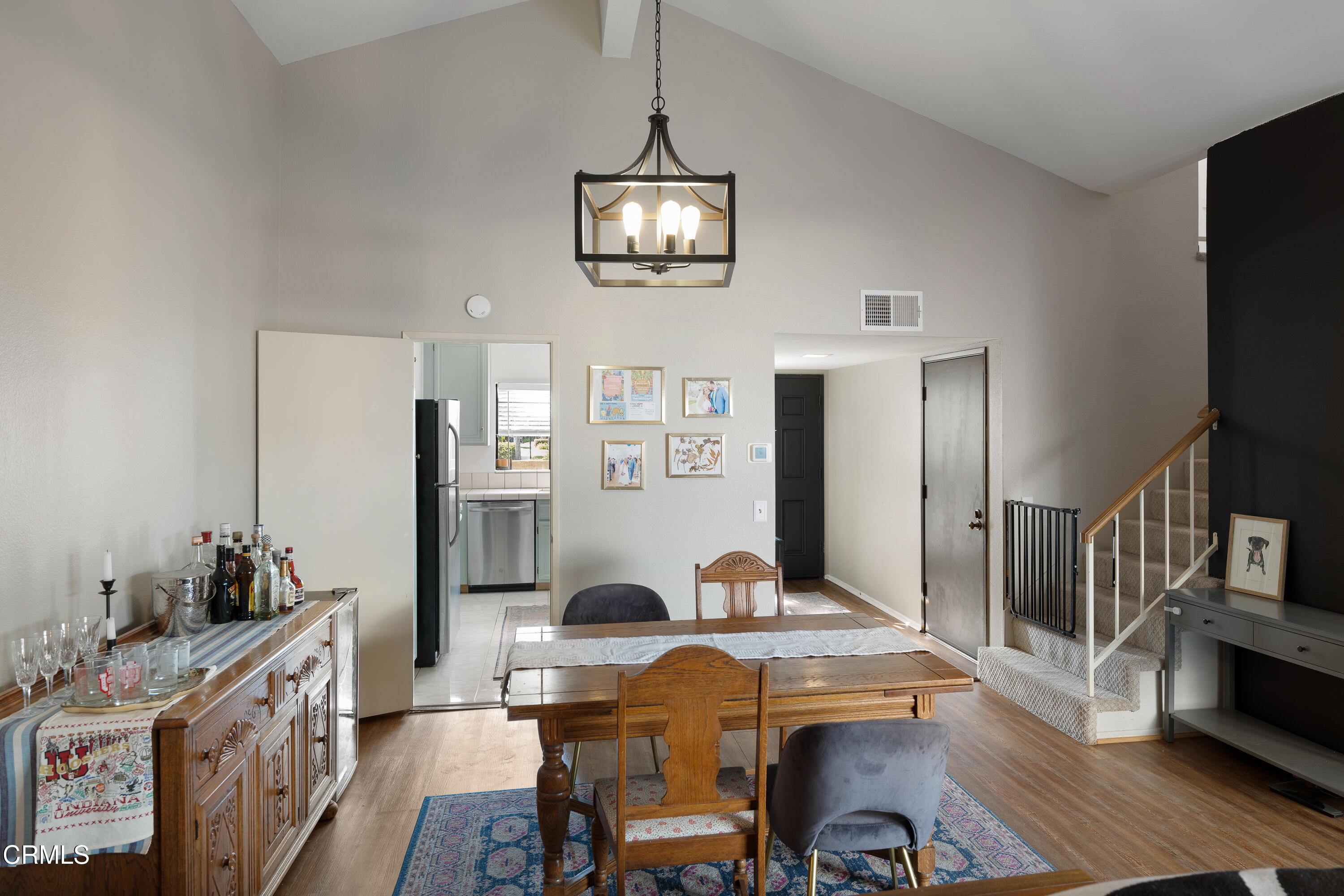 896 Swiss Trails Road Duarte, CA 91010 - Photo 9 of 33 a view of a dining room with furniture and wooden floor