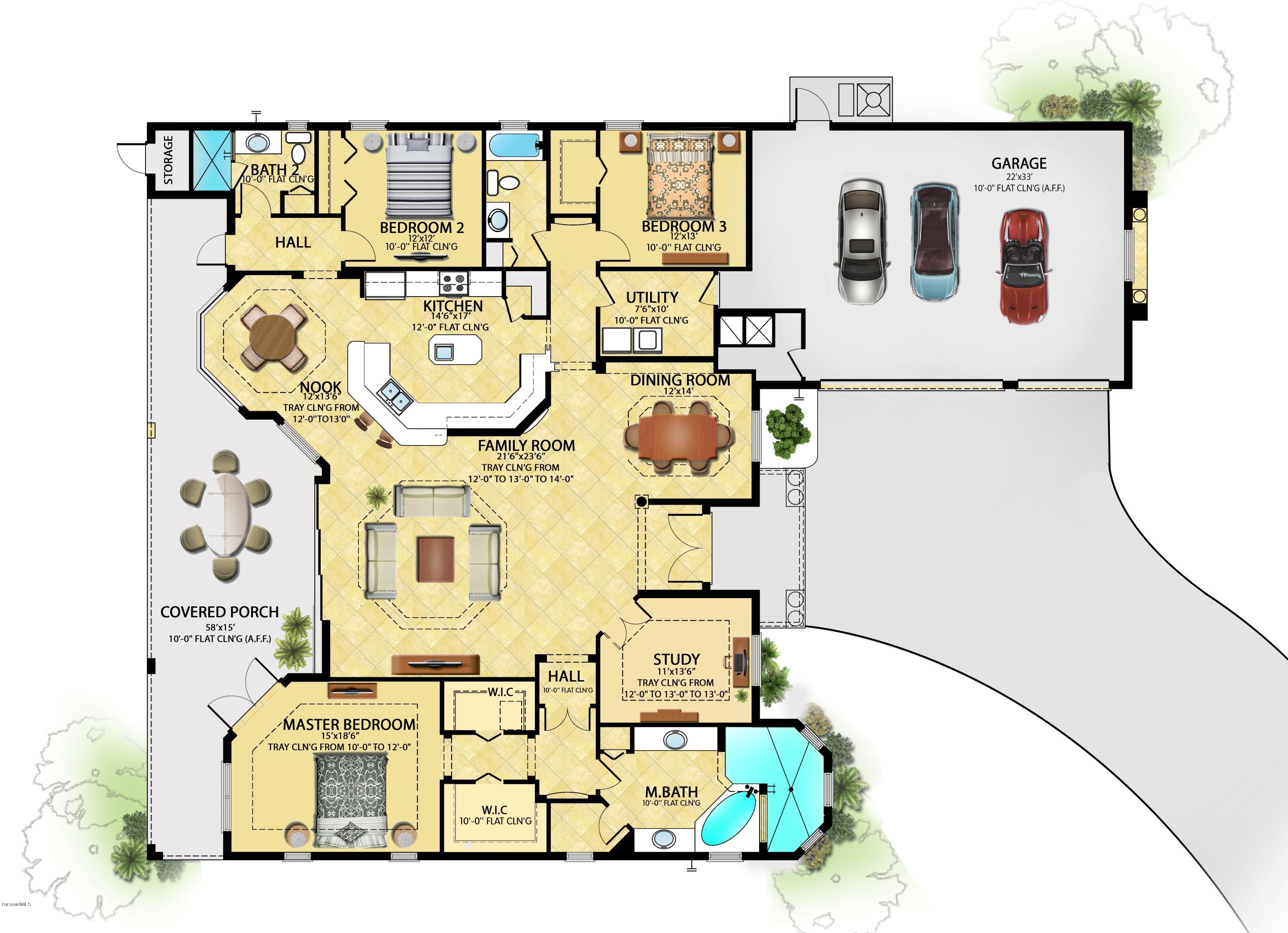 Monterrey II master floor plan cropped