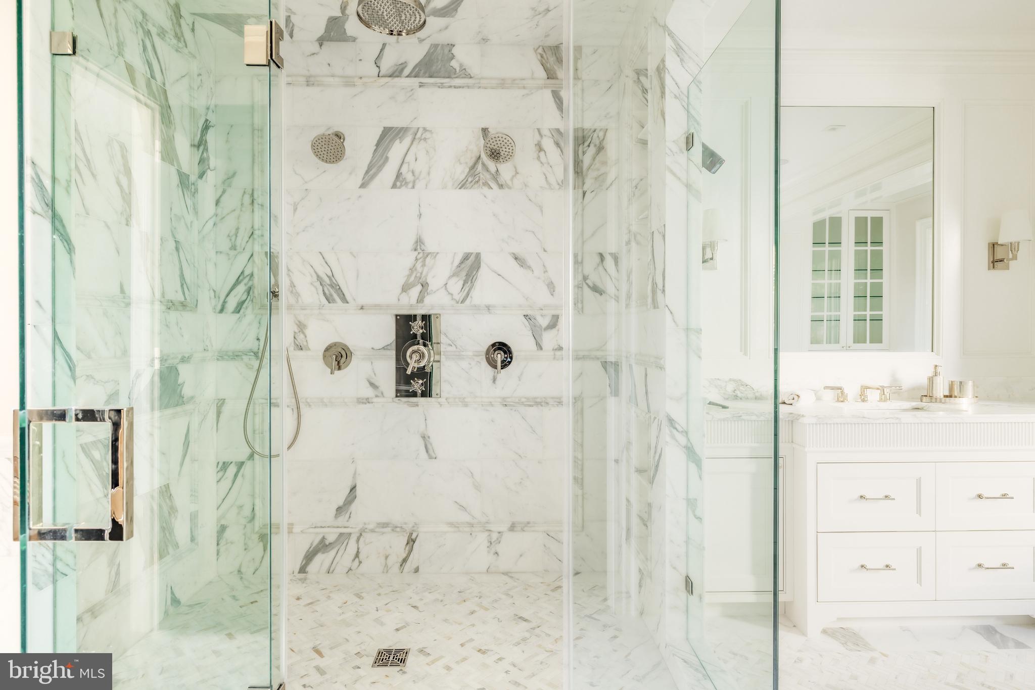 4939 Quebec Street Northwest Washington, DC 20016 - Photo 31 of 50 Walk-In Glass Shower