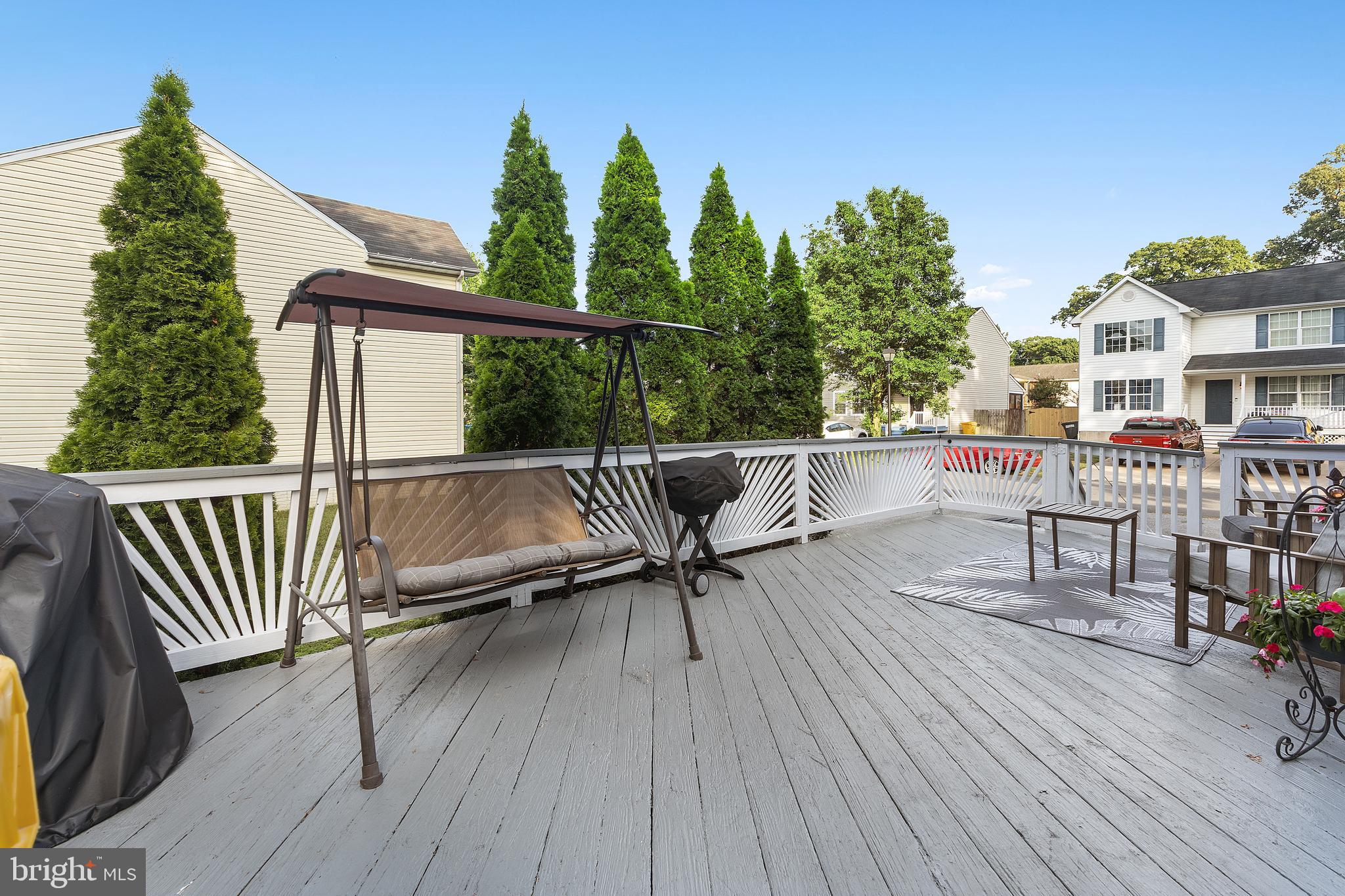 758 210th Street Pasadena, MD 21122 - Photo 35 of 53 Side Deck off of Kitchen