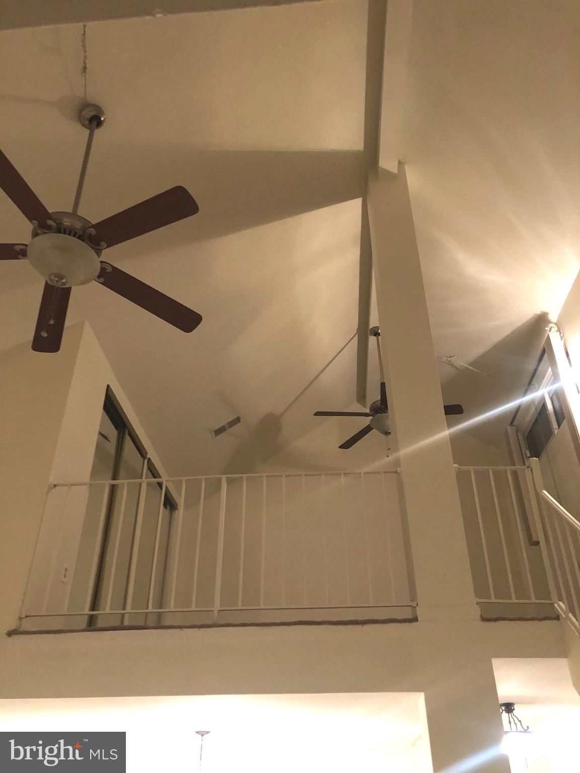 15712 Dorset Road, Unit 304 Laurel, MD 20707 - Photo 10 of 22 Ceiling Fans in Living Room and Loft Area
