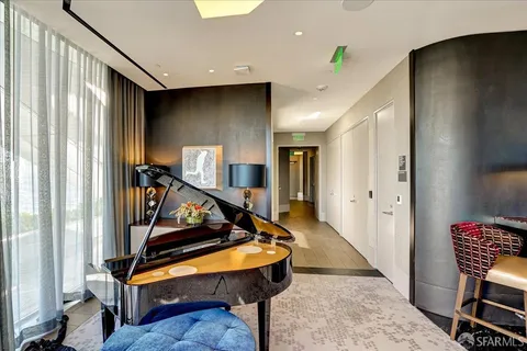 a car parked in front of a building