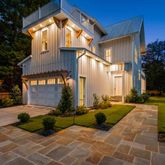 a view of a house with a patio