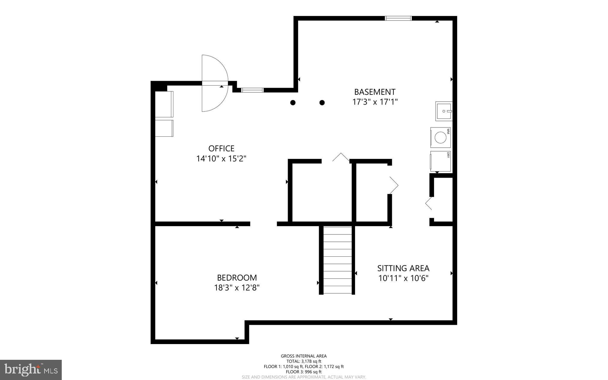 7723 Rotherham Drive Hanover, MD 21076 - Photo 40 of 41 Lower Level Floor Plan