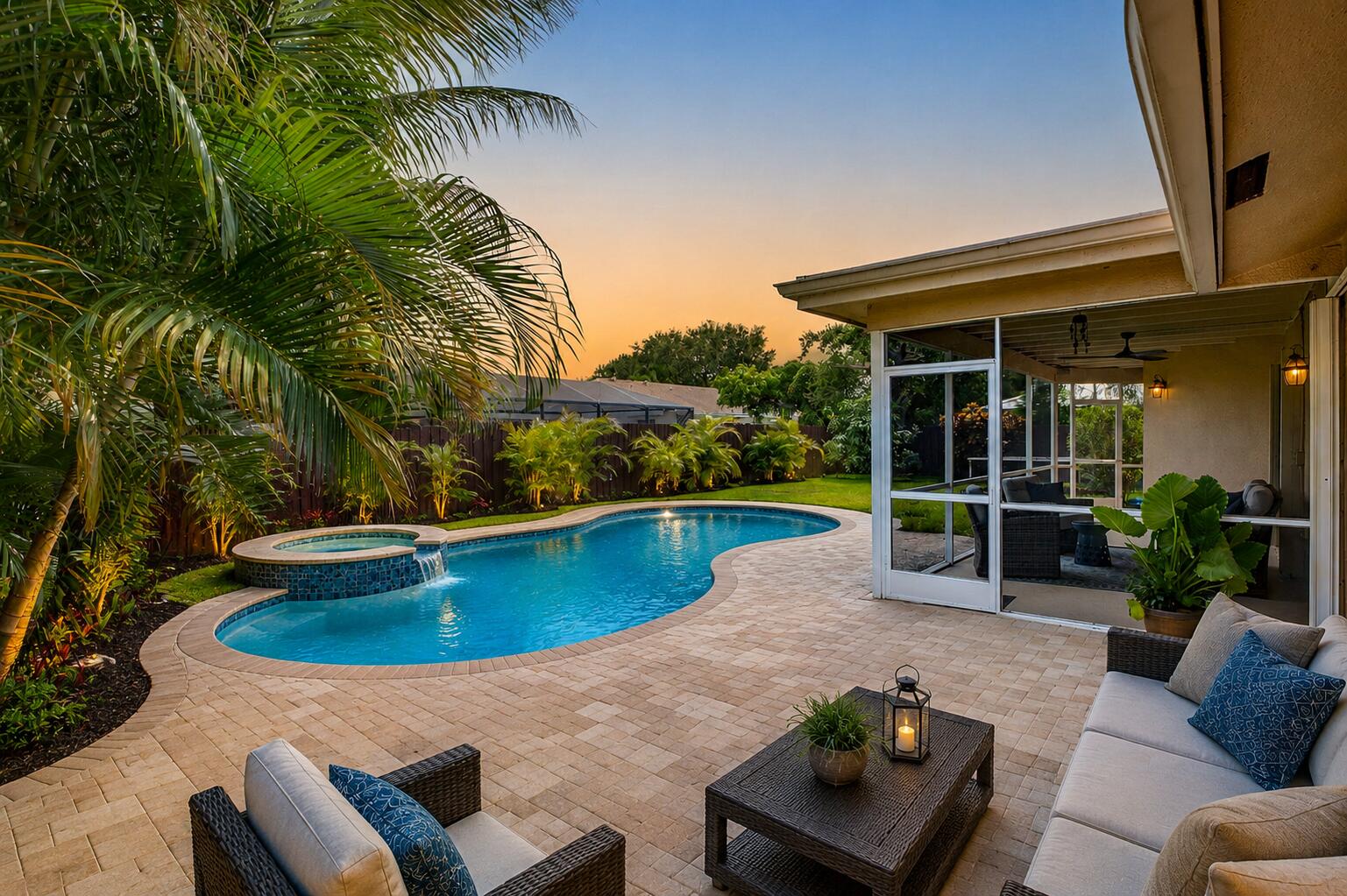 4886 Acorn Drive Boca Raton, FL 33487 - Photo 31 of 48 Virtual Rendering Pool
