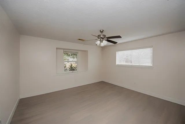 wooden floor in an empty room