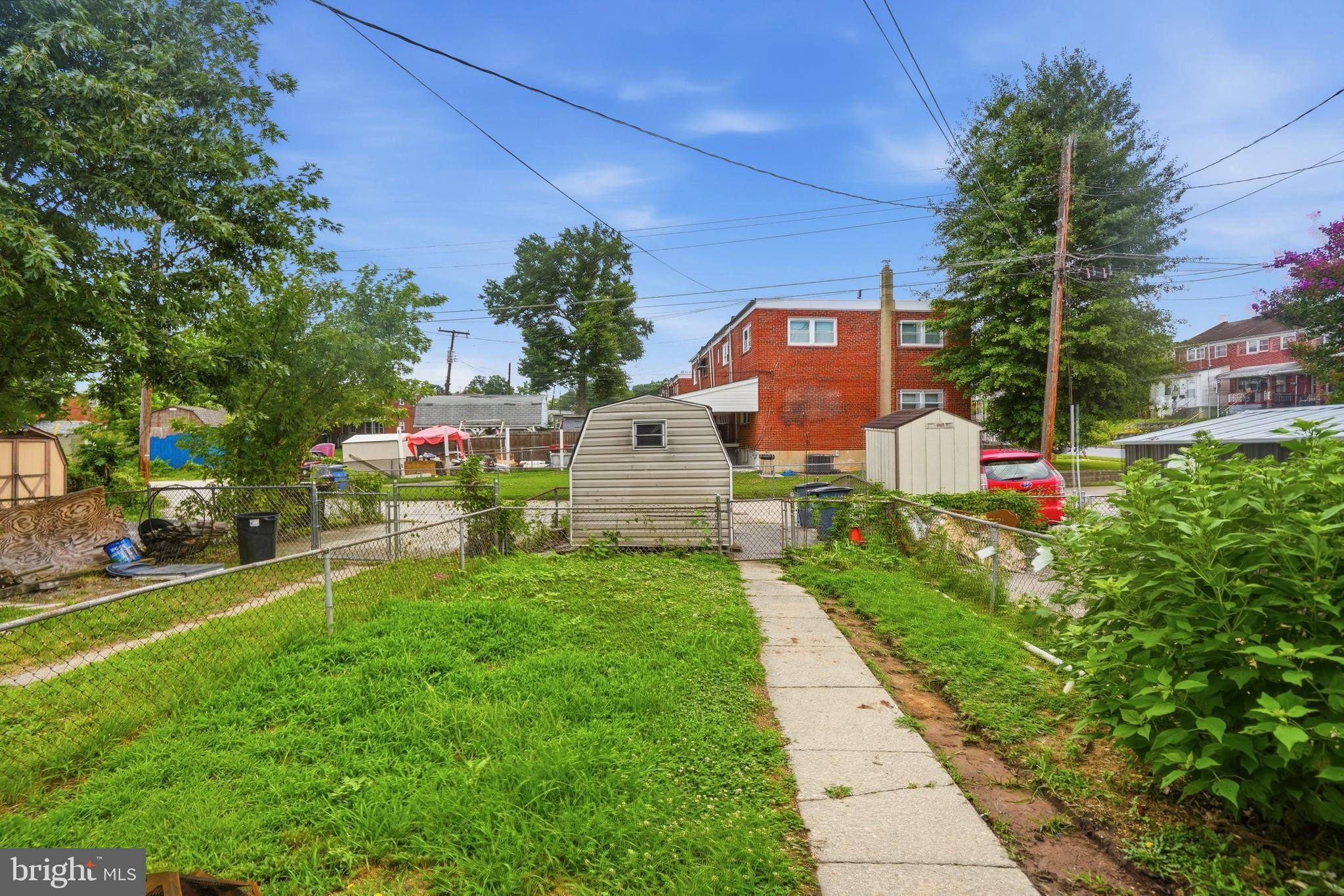 33 Bladen Road Baltimore, MD 21221 - Photo 27 of 29 Shed for Extra Storage