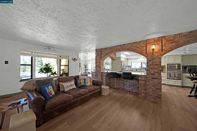 a closeup of a fireplace