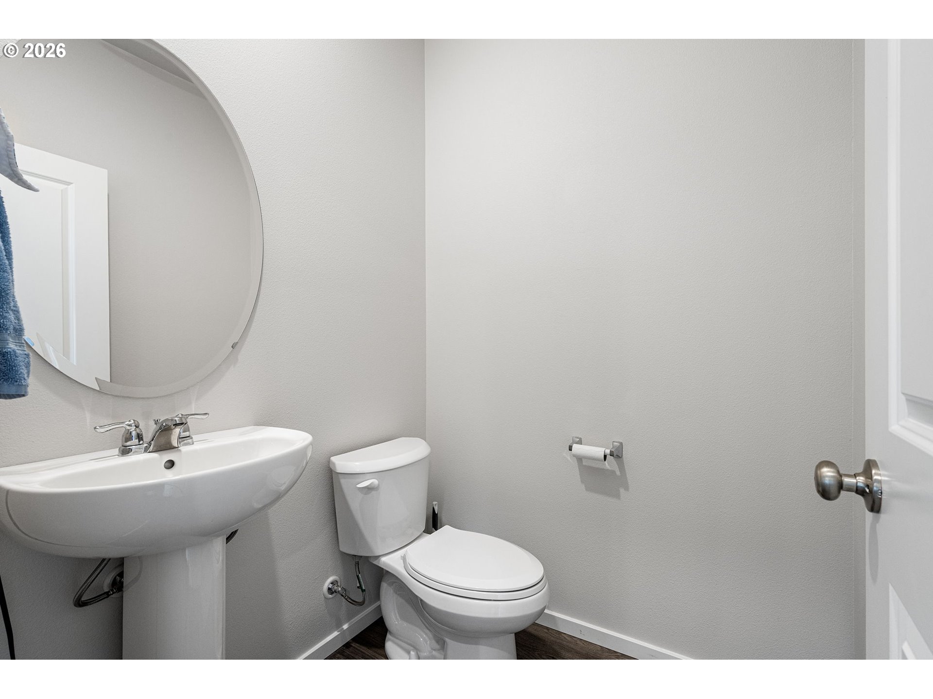 2259 30th Place Springfield, OR 97477 - Photo 11 of 48 a bathroom with a sink toilet and a mirror