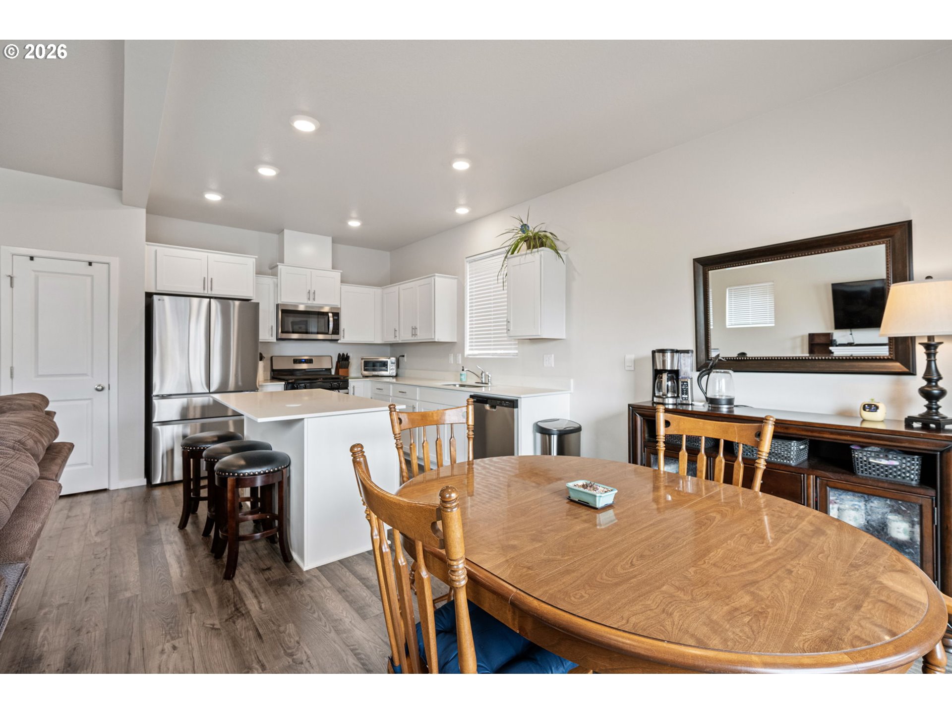 2259 30th Place Springfield, OR 97477 - Photo 20 of 48 a view of kitchen dining table and chairs