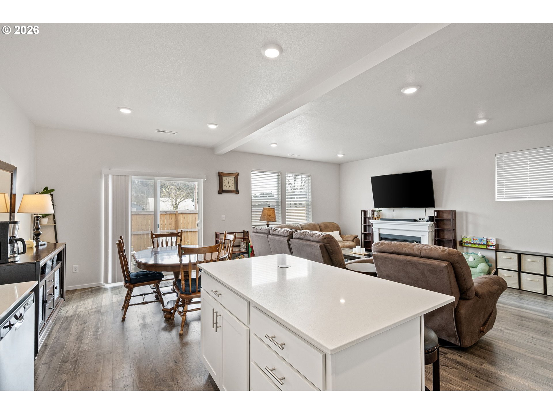 2259 30th Place Springfield, OR 97477 - Photo 25 of 48 a view of a dining room with furniture and wooden floor