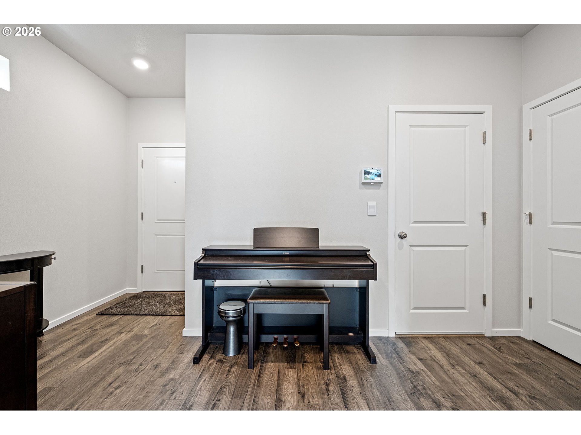 2259 30th Place Springfield, OR 97477 - Photo 8 of 48 a workspace with furniture and wooden floor