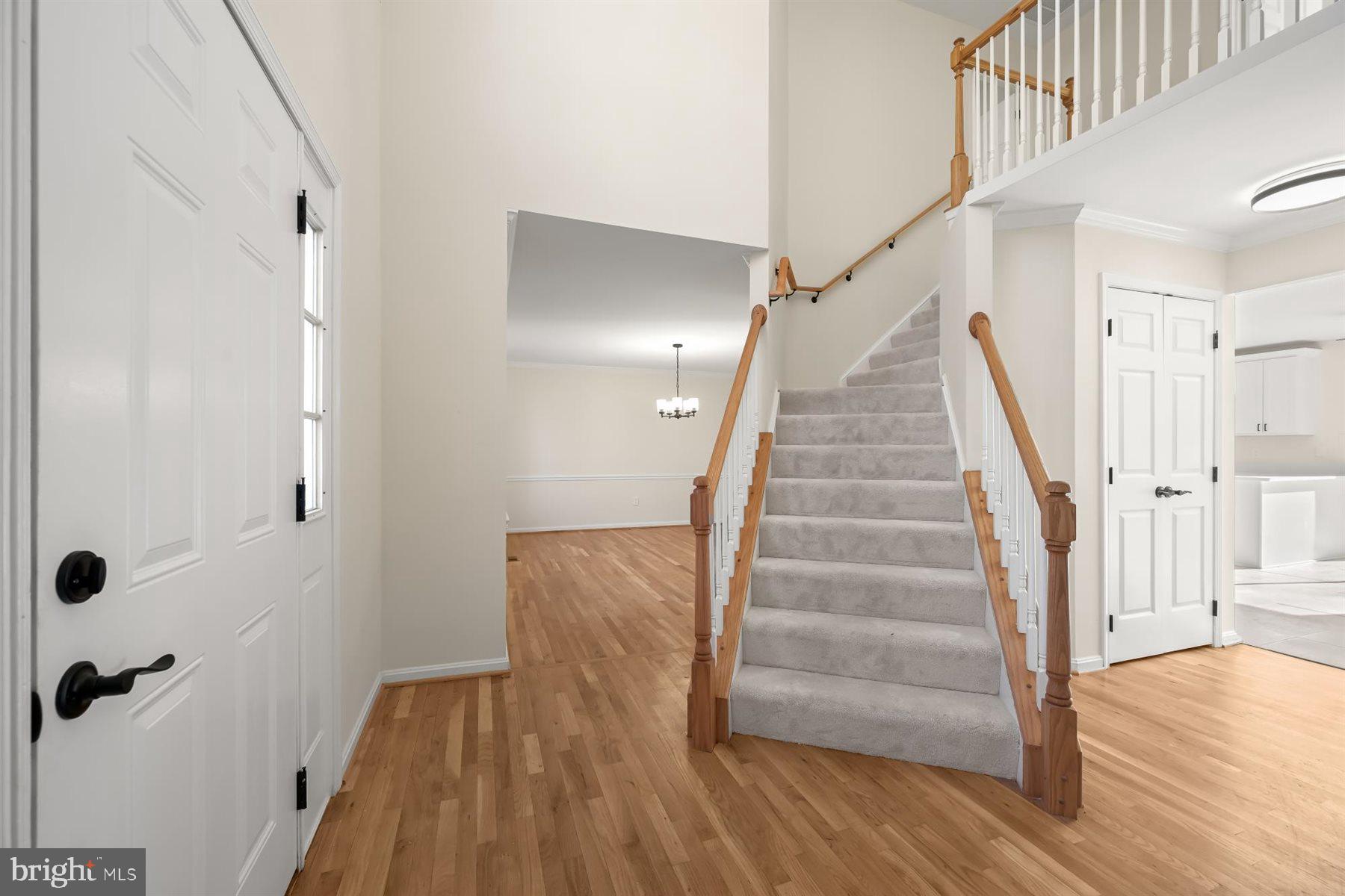 13121 Old Fletchertown Road Bowie, MD 20720 - Photo 6 of 91 a view of entryway with wooden floor