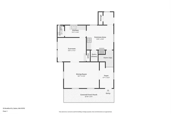 $550,000 | 23 Bradford Street, Salem, MA 01970
