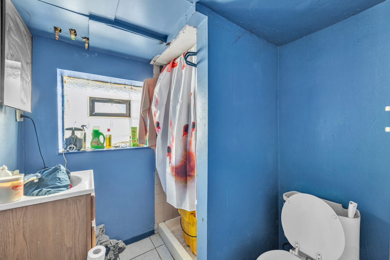 5114 South Justine Street Chicago, IL 60609 - Photo 32 of 37 a bathroom with a toilet and a sink