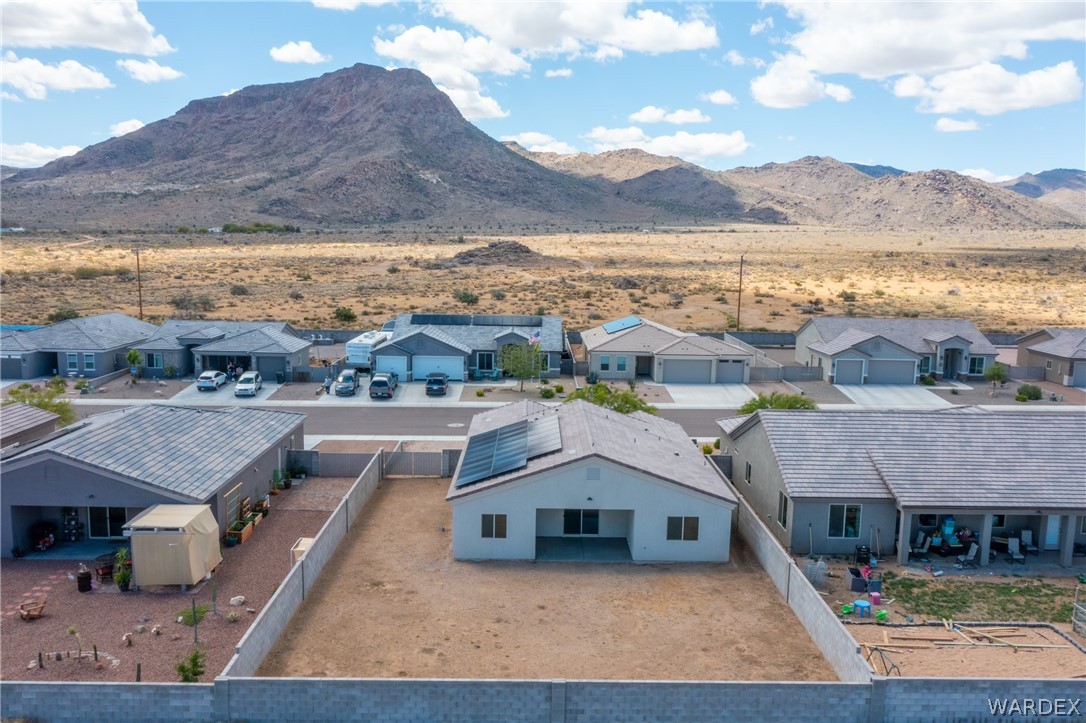 5392 Rattlesnake Road Kingman, AZ 86409 - Photo 34 of 35 a aerial view of a house with a ocean view