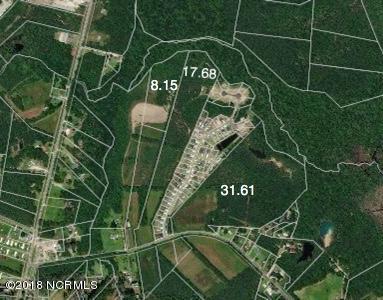 455 Mill Creek Road, Unit 3 Hampstead, NC 28443 - Photo 4 of 5 aerial overview w acreage