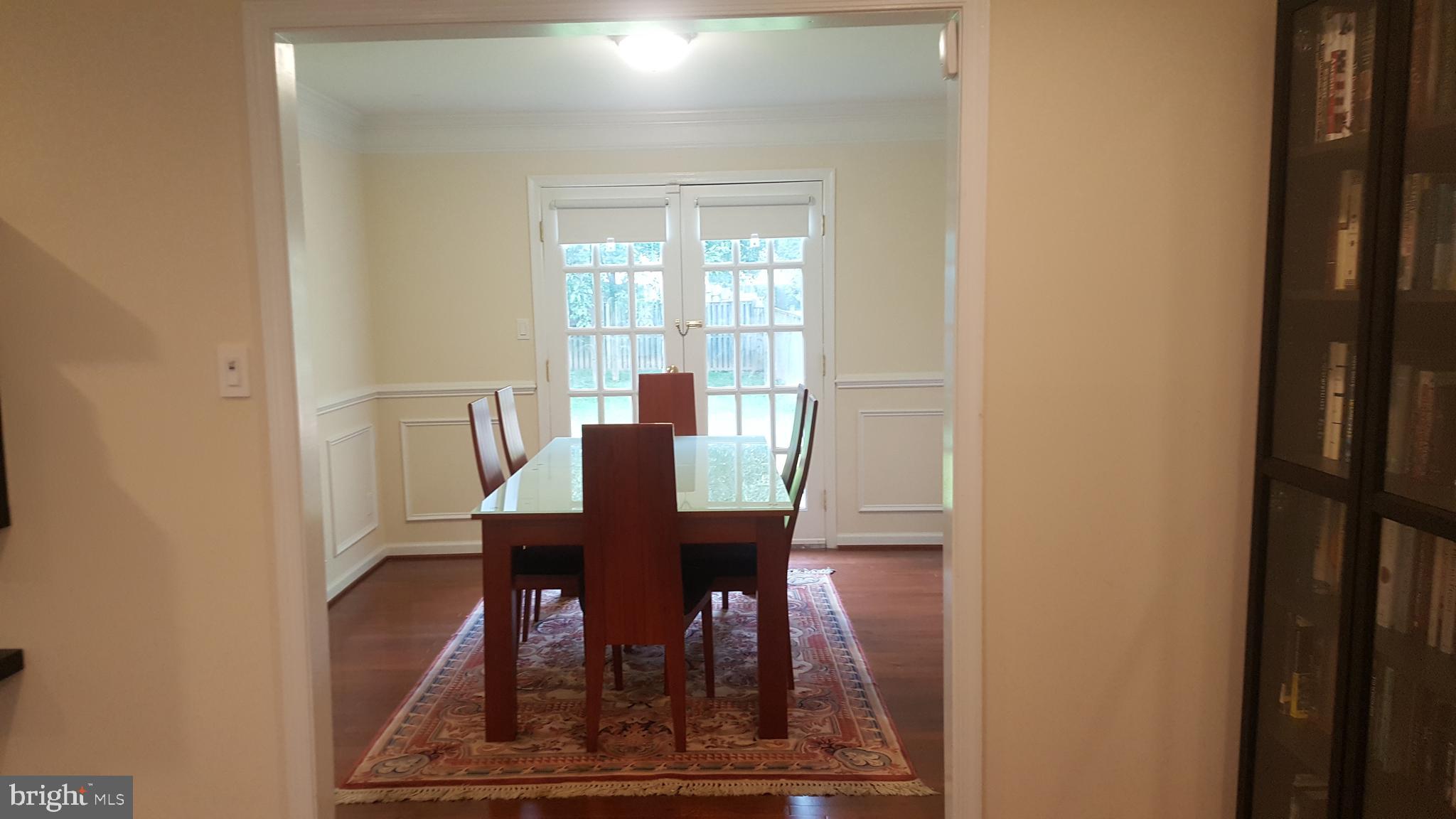 622 Cannon Road Silver Spring, MD 20904 - Photo 6 of 31 Separate dining room with chair molding