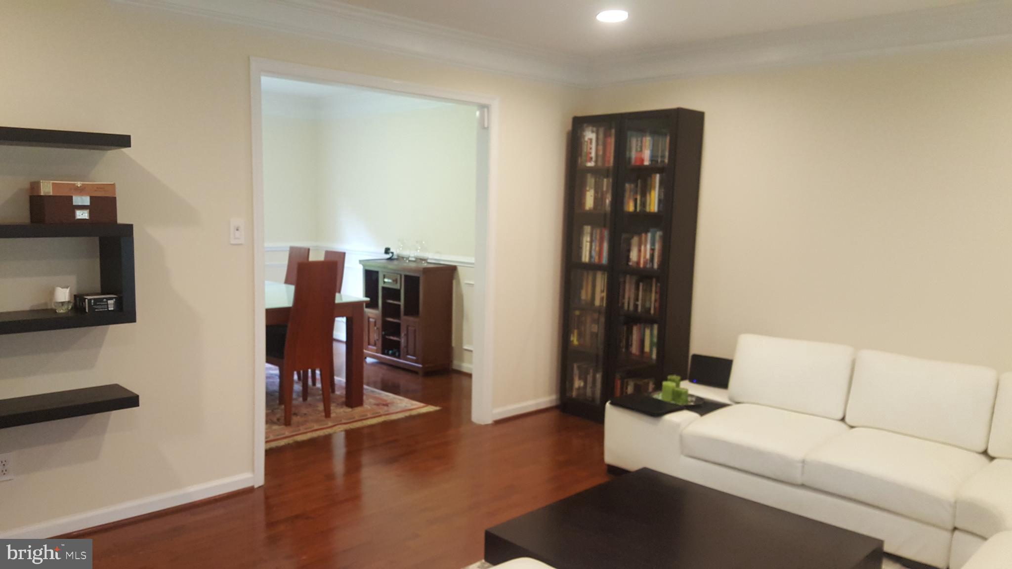 622 Cannon Road Silver Spring, MD 20904 - Photo 7 of 31 View from the Living room with hardwood floors