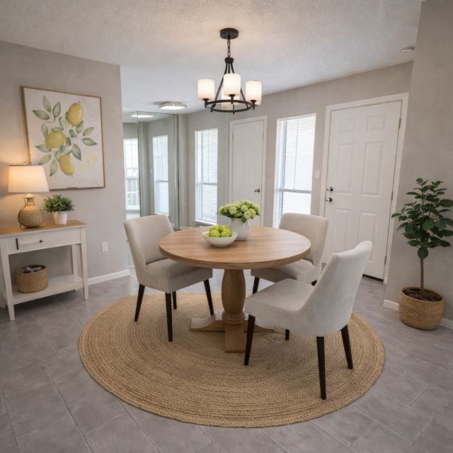 2277 South Kirkwood Road, Unit 104 Houston, TX 77077 - Photo 9 of 12 Breakfast area (virtually Staged)