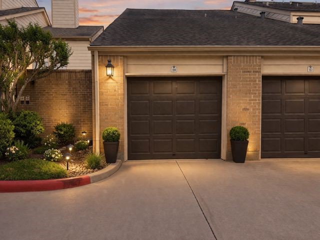 2277 South Kirkwood Road, Unit 104 Houston, TX 77077 - Photo 10 of 12 Finished private Garage for one car.