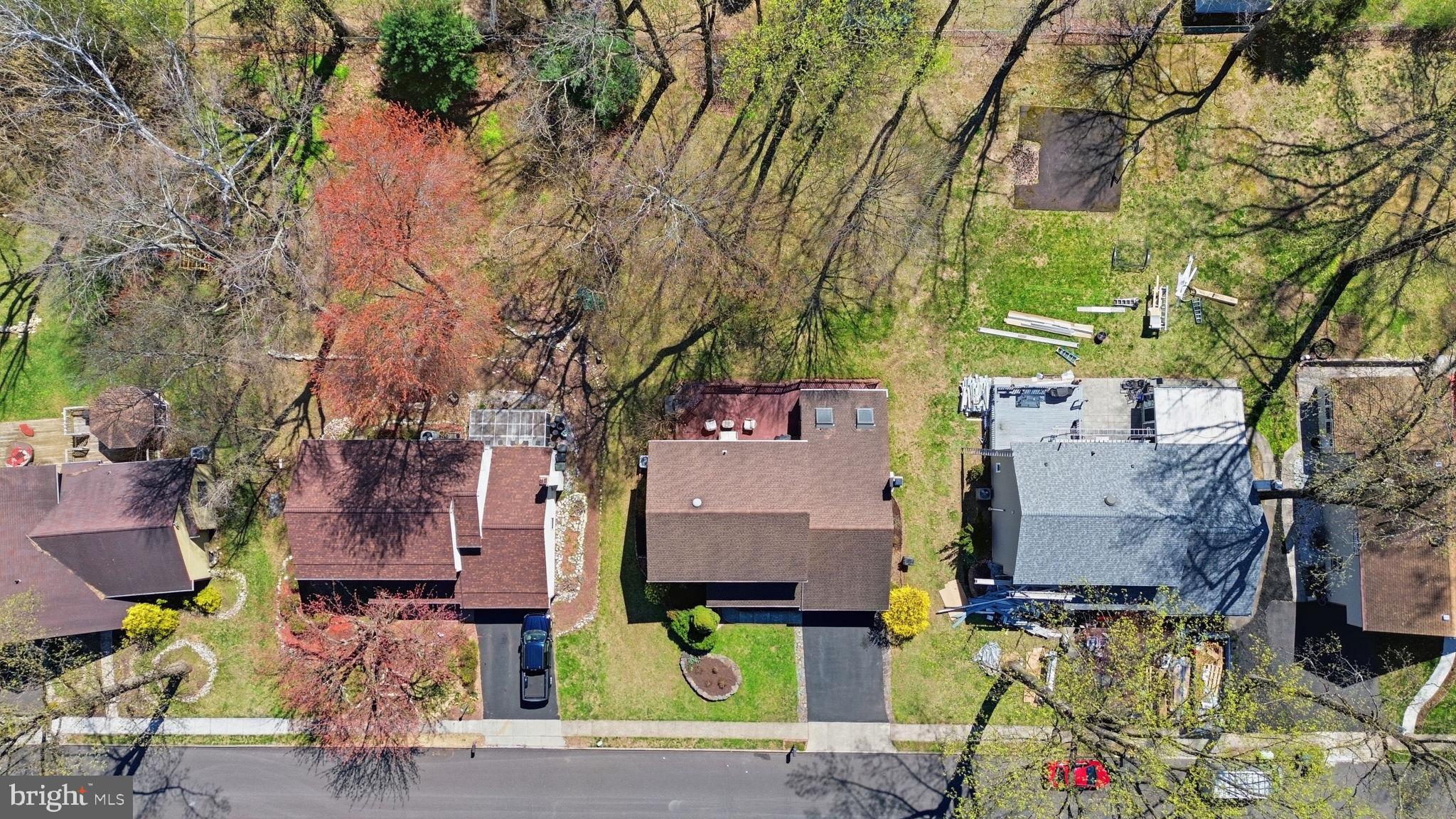 739 Bridgeview Road Feasterville-Trevose, PA 19053 - Photo 39 of 46 an aerial view of residential houses with outdoor space